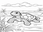 100 Ocean Coloring Pages for Kids (Printable PDF Bundle) StoryPop Printables
