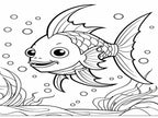 100 Ocean Coloring Pages for Kids (Printable PDF Bundle) StoryPop Printables