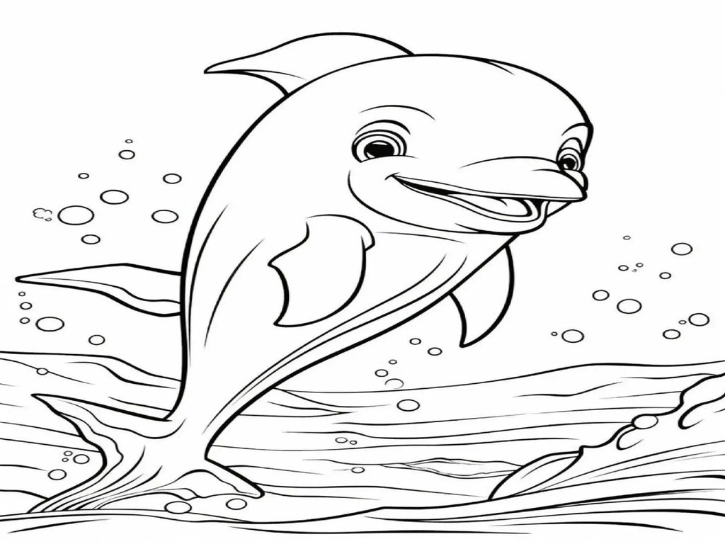 100 Ocean Coloring Pages for Kids (Printable PDF Bundle) StoryPop Printables