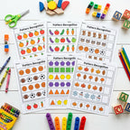 50 Pages Pattern Recognition Workbook - Preschool & Kindergarten Activities