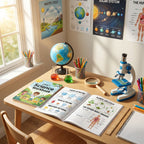 204 Pages Level 1 Science Workbook